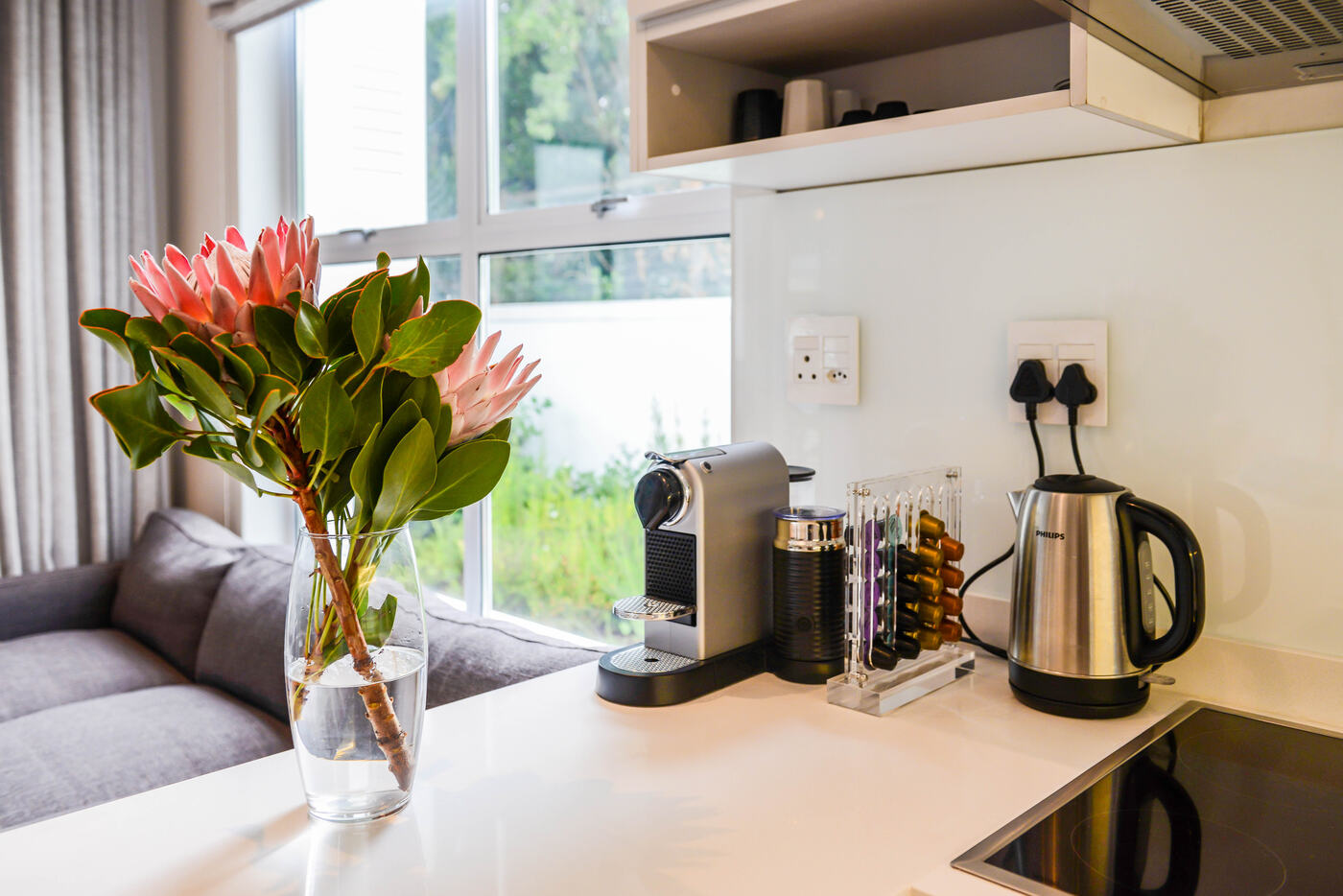 Fully equipped kitchen