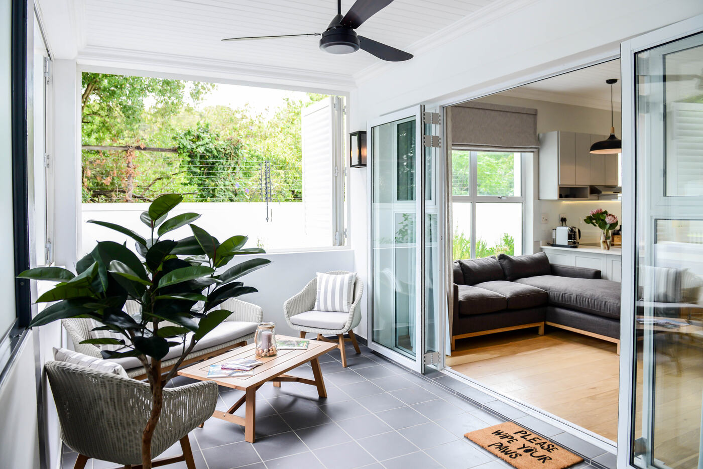 Light-filled living space