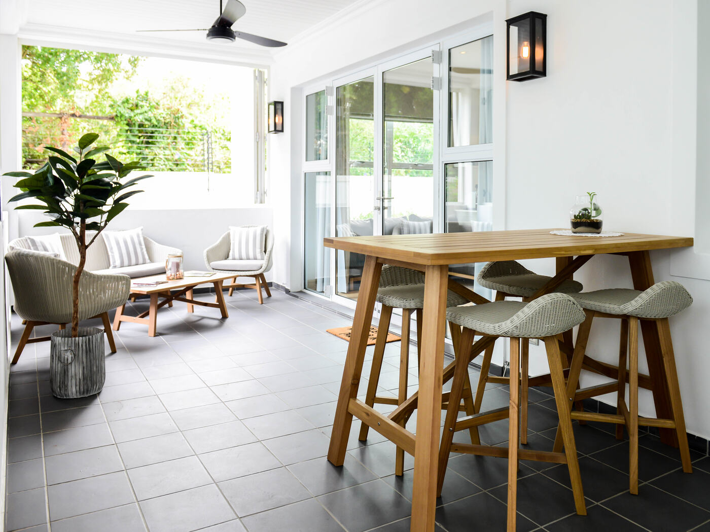Space to gather and dine