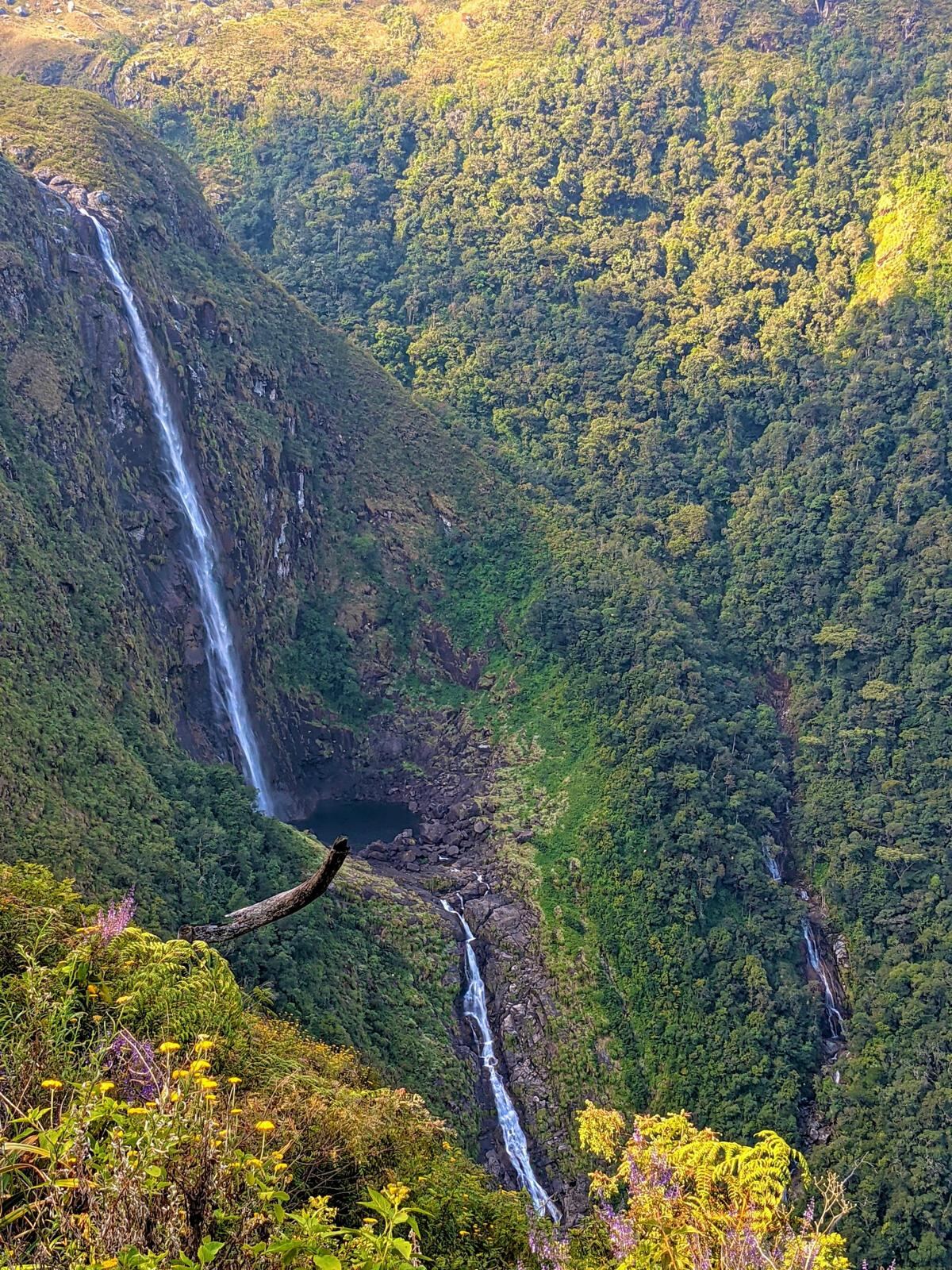 Waterfall in the Malawian highlands